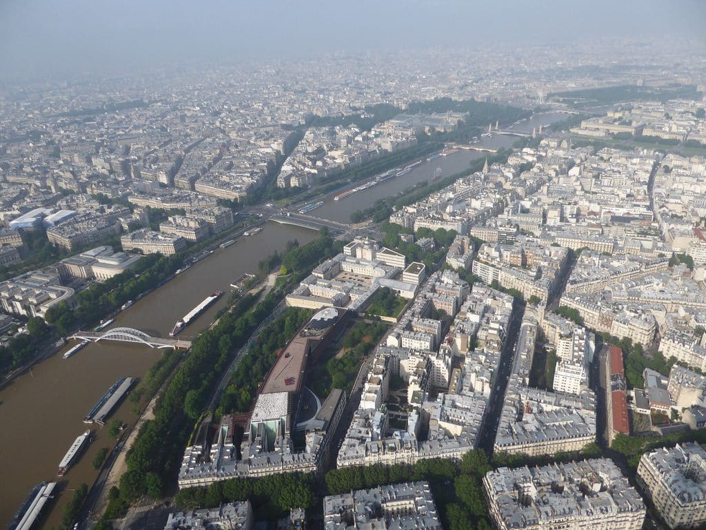 Paris from Eiffel Tower