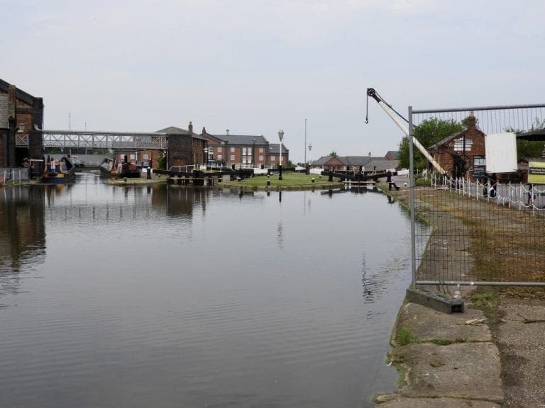 Junction of two major inland waterways: Mersey Ship Canal and Shropshire Union Canal Without canals like these - no industrial revolution