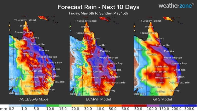 Queensland Rain Forecast