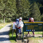 Start of Routeburn Track from Routeburn Shelter