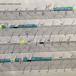 Threading pattern - warp ends