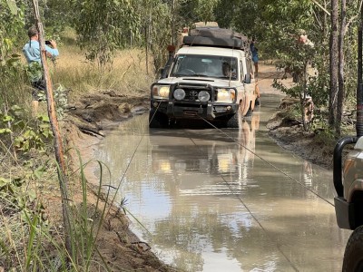 Old Telegraph Track - Andy Gets Stuck