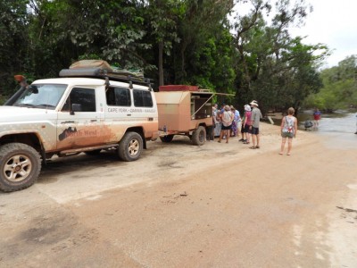 Pascoe River Crossing lunch