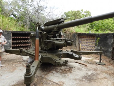 WW2 Gun Emplacement Horn Is